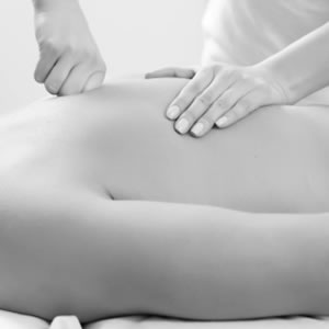 Image of deep tissue massage at Charlotte Knight's St.James's Surgery